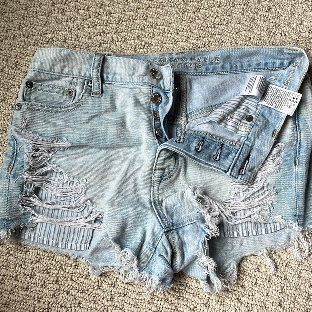 American eagle jeans shorts